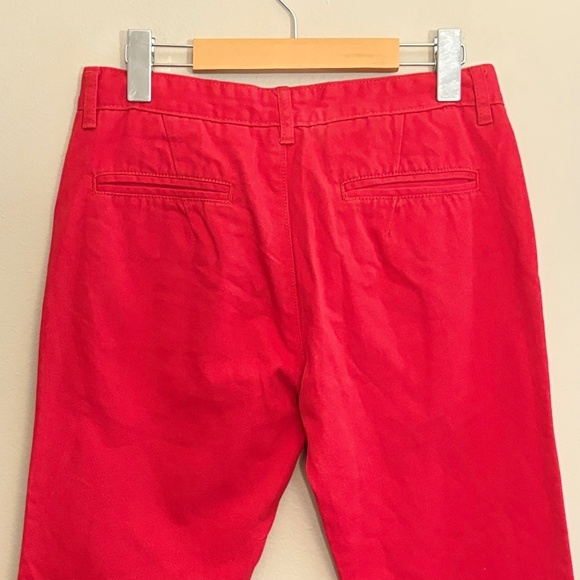 HYPERCRUSH Red Cotton Straight Leg Light Weight Chino - Picture 12 of 16